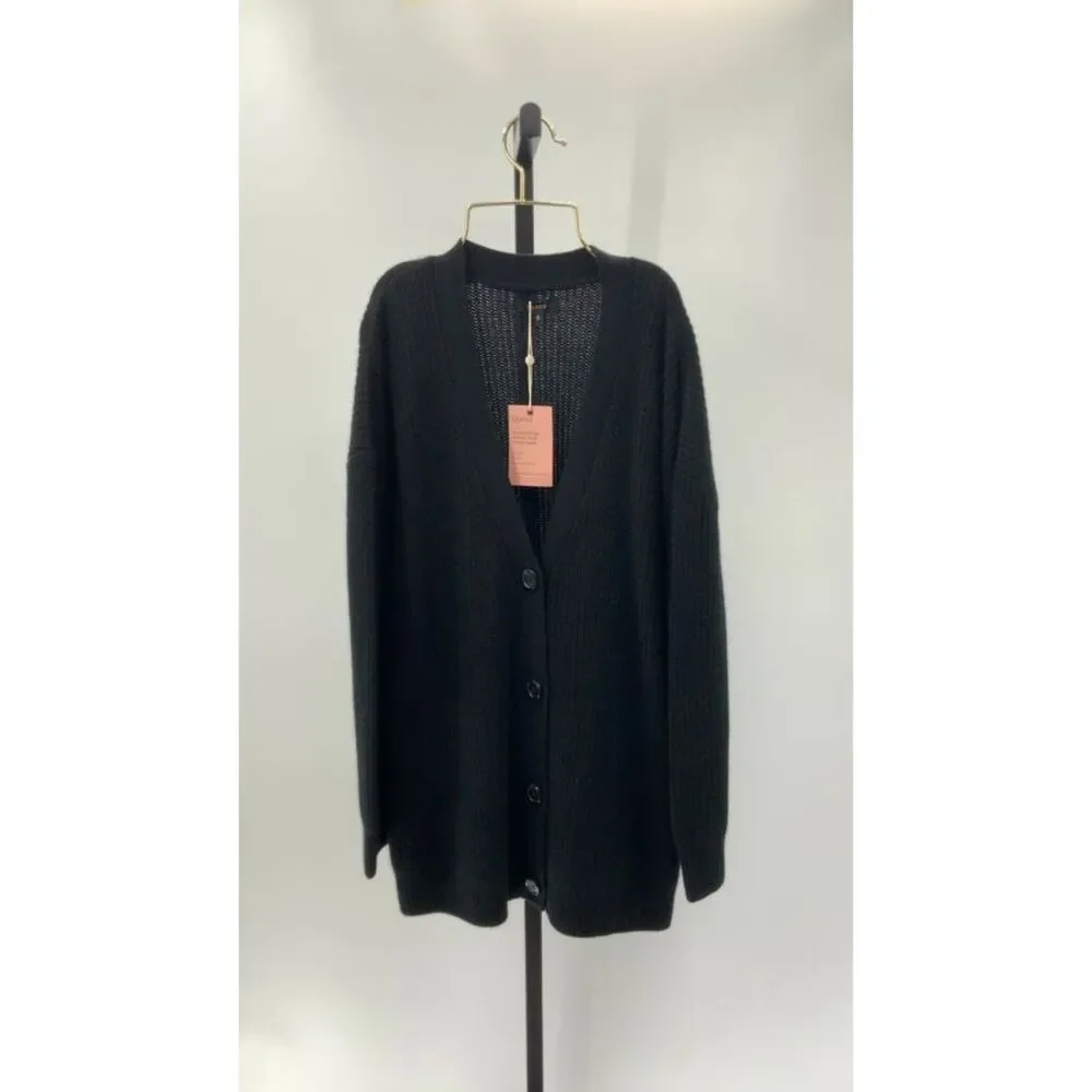 Quince Mongolian Cashmere Oversized Boyfriend Sweater - Picture 2 of 3